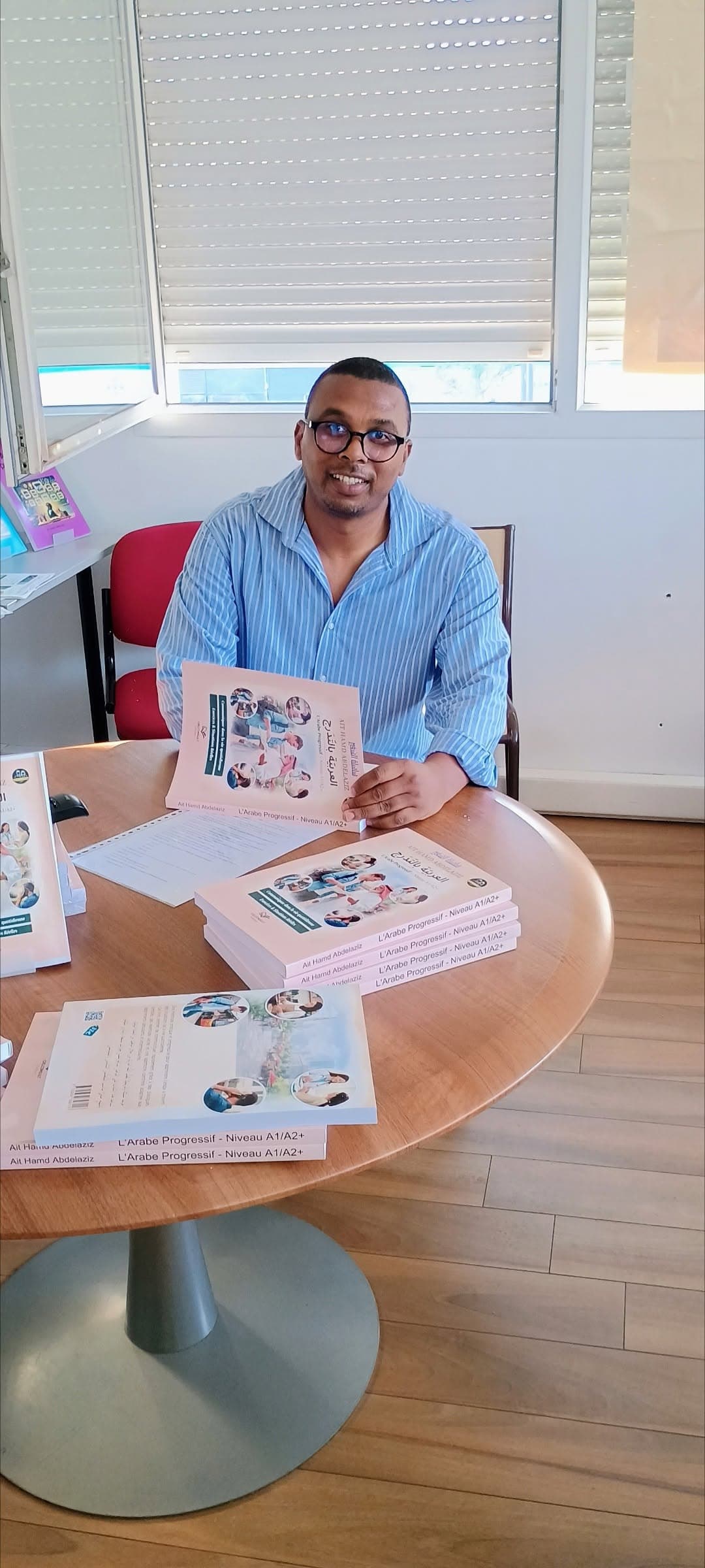 Cérémonie de dédicace du livre L'Arabe progressif A1/A2+ à Assafir Institut Toulouse